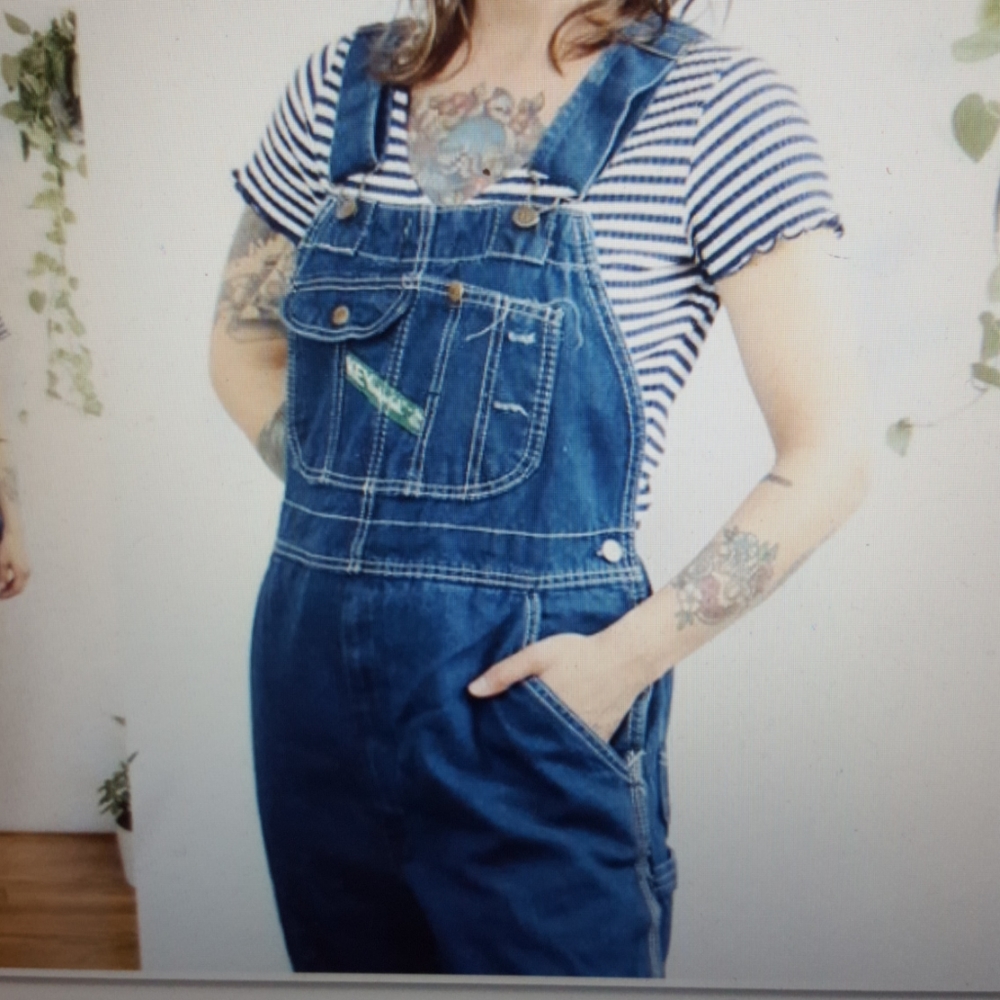 Key Imperial Hi-Back Denim Bib Overalls